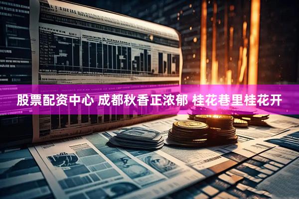 股票配资中心 成都秋香正浓郁 桂花巷里桂花开